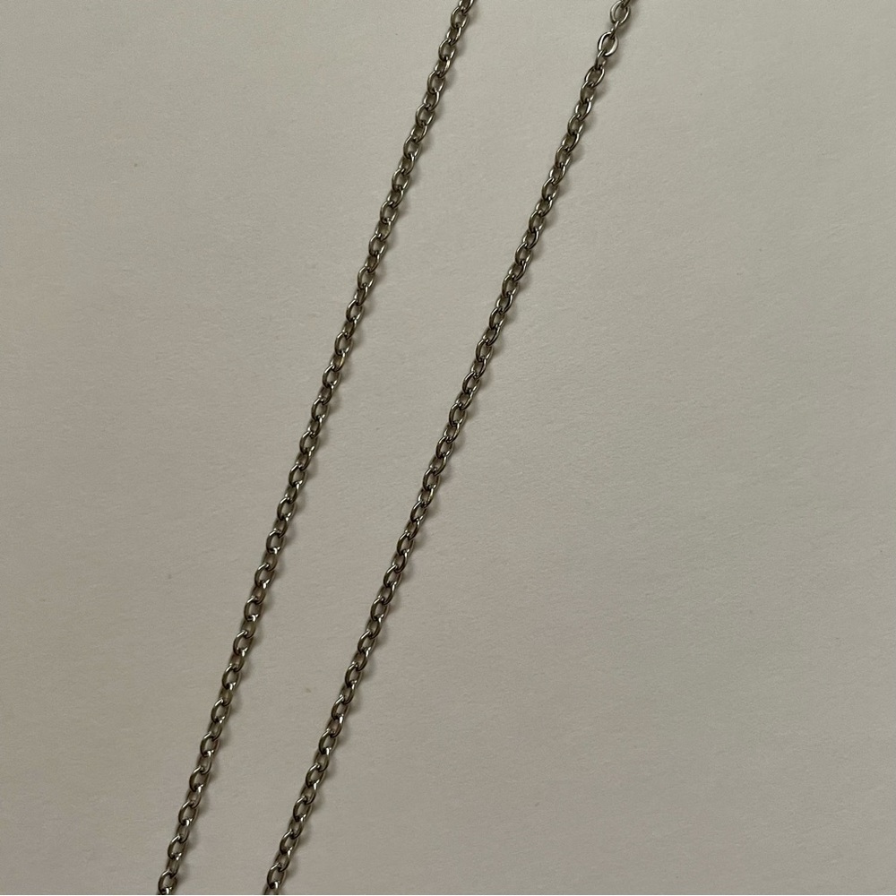 3/$25 Green Aventurine Crescent Moon Necklace - Picture 5 of 7
